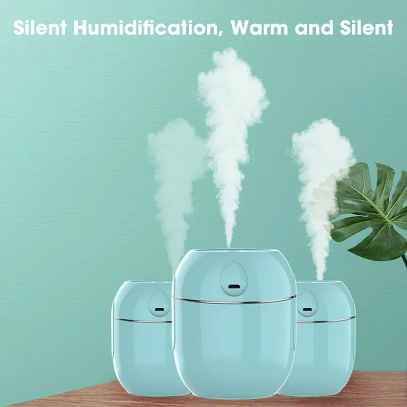 280ml Mini Portable Humidifier USB Charging Low Noise Multi-function Air Purification Spray for Car Home