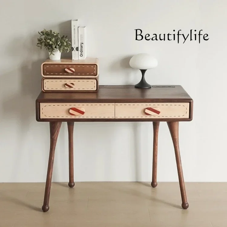 

N19 Dresser new bedroom light luxury high-end makeup table small apartment modern simple makeup table
