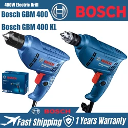 New Bosch GBM400 Electric Drill Screwdriver 400W Motor Adjustable Speed  Rotary Drill Strong Power Drilling Tool For Wood Metal