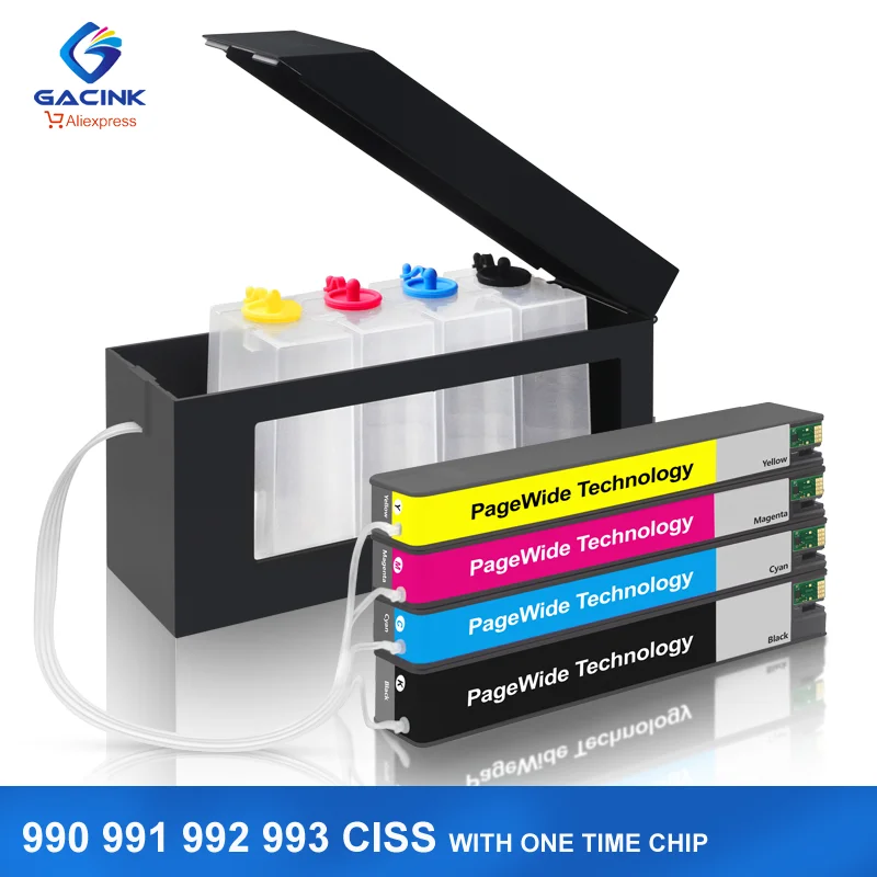 

СНПЧ 990 991 992 993 Принтер HP PageWide Pro 777z 777zs 772dw 772dn 750dw 750dn Color MFP 774dn 774dns 775dn 779dn