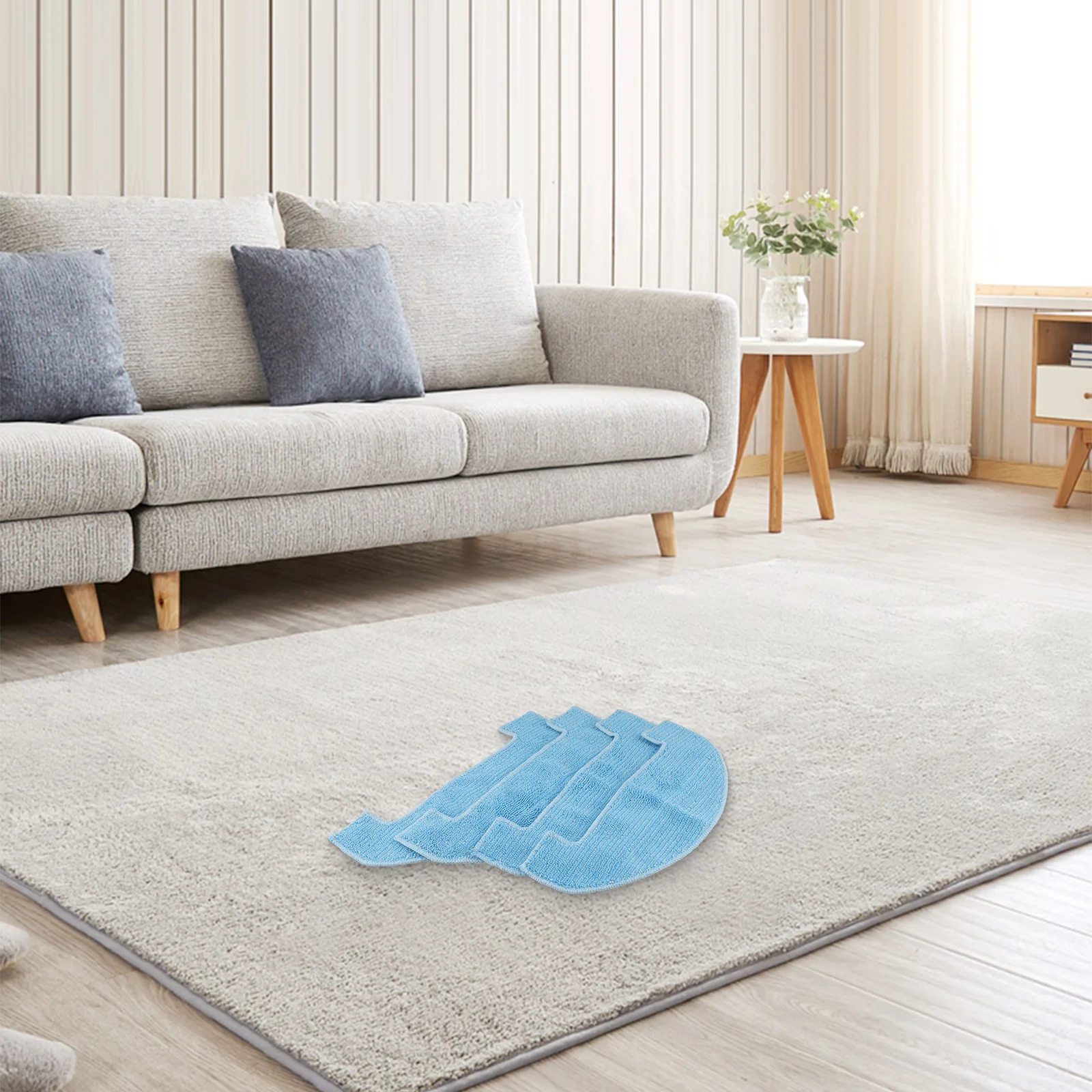 Effortless Installation Mop Cloth Kit for Conga 2499 Ultra Home Advanced 4 Pieces No Additional Tools Required