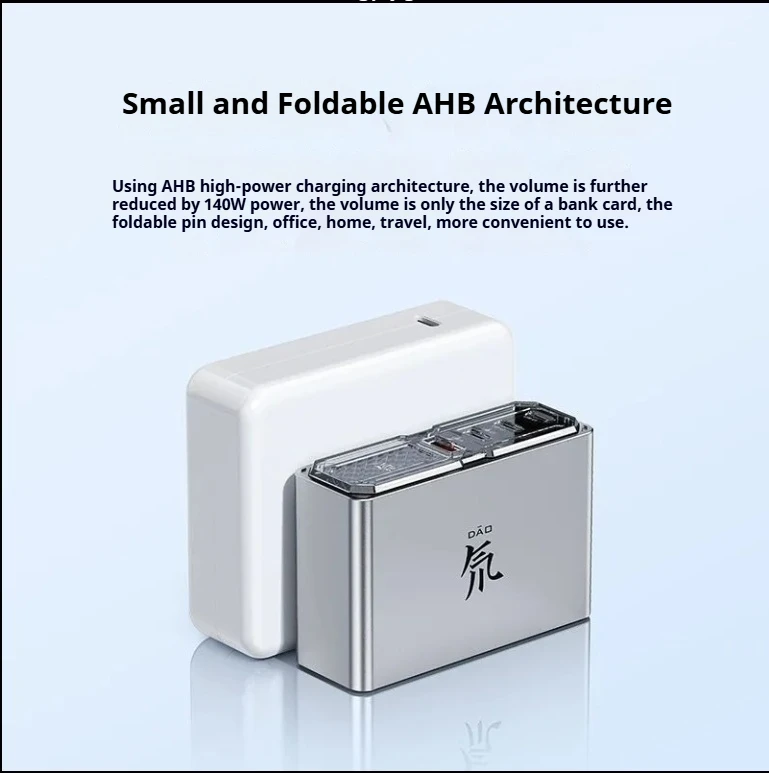 رأس شحن Nubia Red Magic 140 وات من نيتريد الغاليوم 1A3C متعدد المنافذ PD مناسب لمحطة شحن سطح المكتب الأصلية من Apple