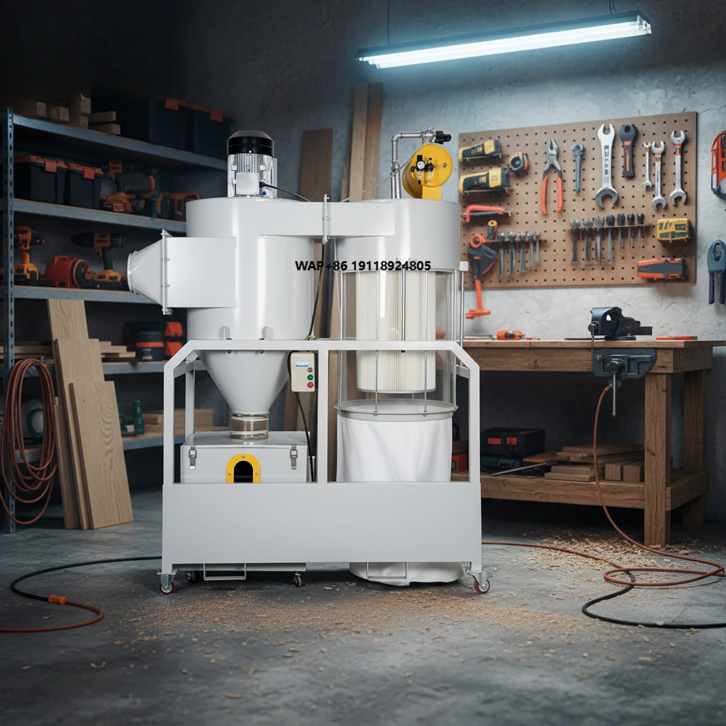 Pulse Industrial Vacuum Dust Dust Collector for High Suction Industrial Dust Collector for Workshop Use