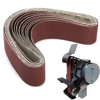 686*50mm Abrasive Belt Aluminum Oxide Sanding Belts 80-1000 Grits Sander Metal Polishing Wood Working Tools Grinder Accessories 3