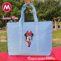 Disney Mickey Tote bag  Large Capacity Shoulder Bag Fashion Minnie Handbag Bags Female Travel Shopping Bag Beach Party Gifts