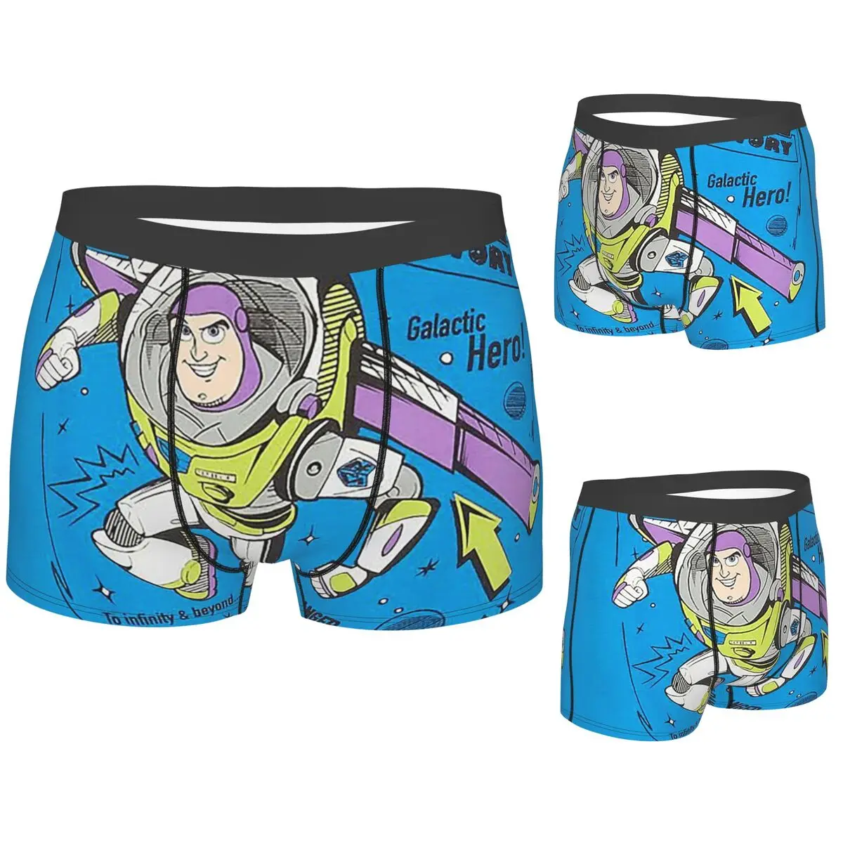 

Трусы-боксеры, шорты Buzz Astral Toy Story, трусики с героями мультфильмов, мужское удобное нижнее белье для мужчин, подарки бойфренду