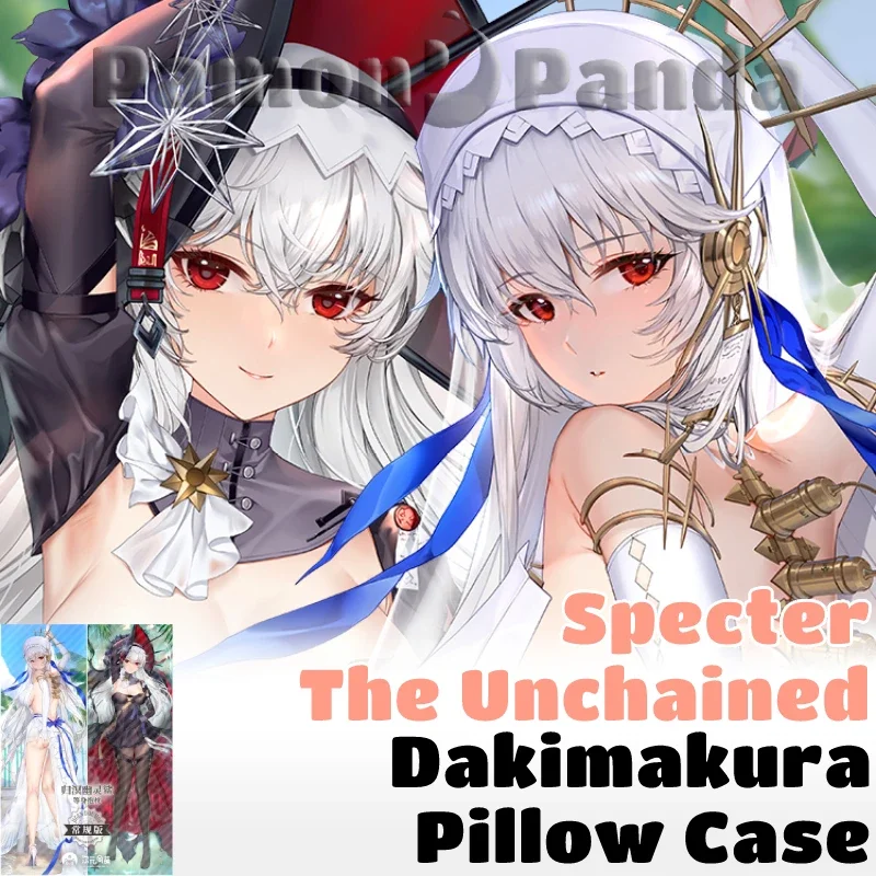 

Specter The Unchained Dakimakura Arknights Pillow Case Sexy Hugging Cushion Cover Case Otaku Full Body Pillowcase Home Bedding