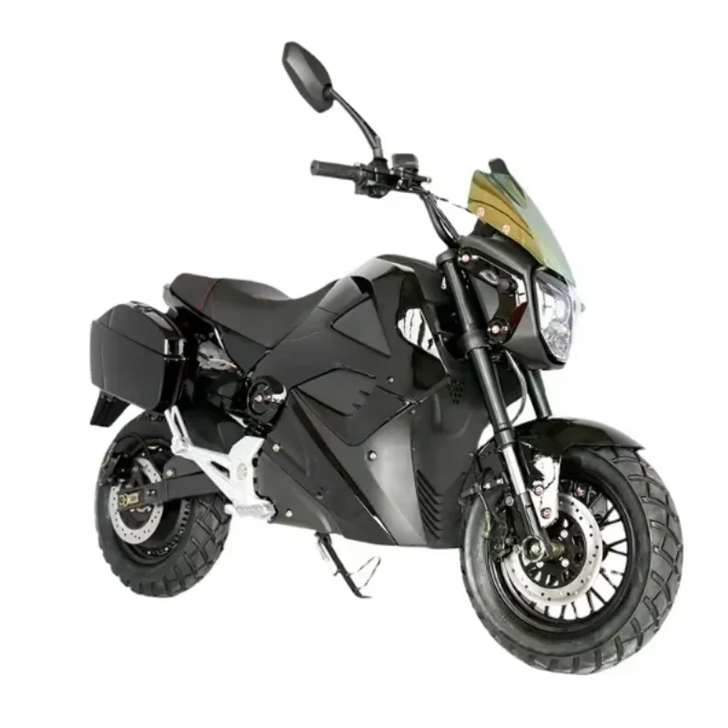 Luyuan MotorcycleEEC certificate 4000W electric motorcycle M3 simillar with removable lithium battery  chopper motorcycle electr