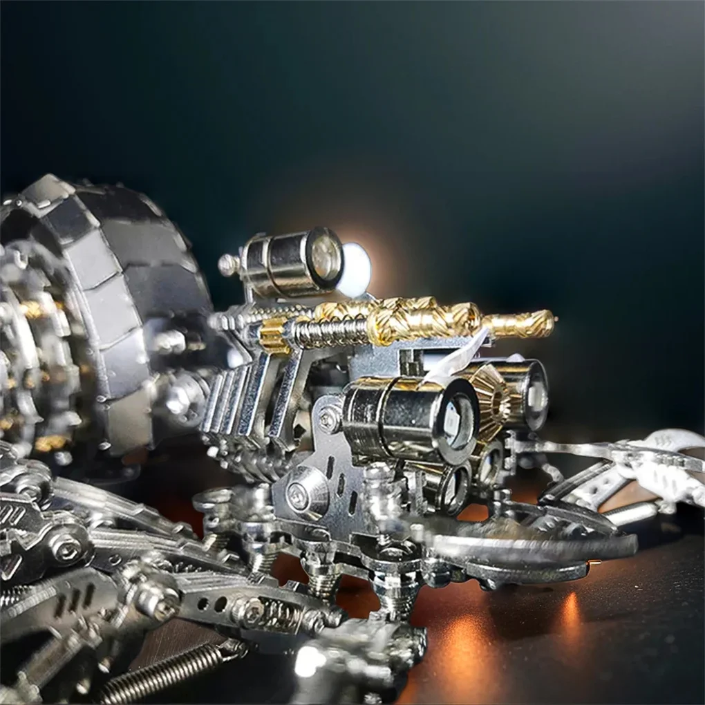 DIY Metalowy model puzzli Kreatywny metalowy zestaw pająka dla rzemiosła Ładny fajny i wyrazisty metalowy model