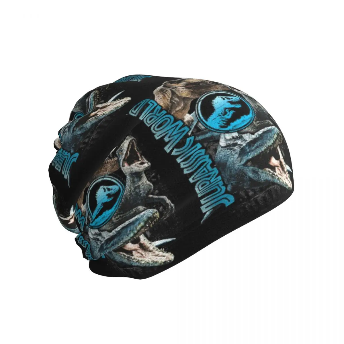 New Jurassic World Dinosaur Bandana Neck Cover Printed Wrap Scarf Warm Face Mask Unisex Adult Washable