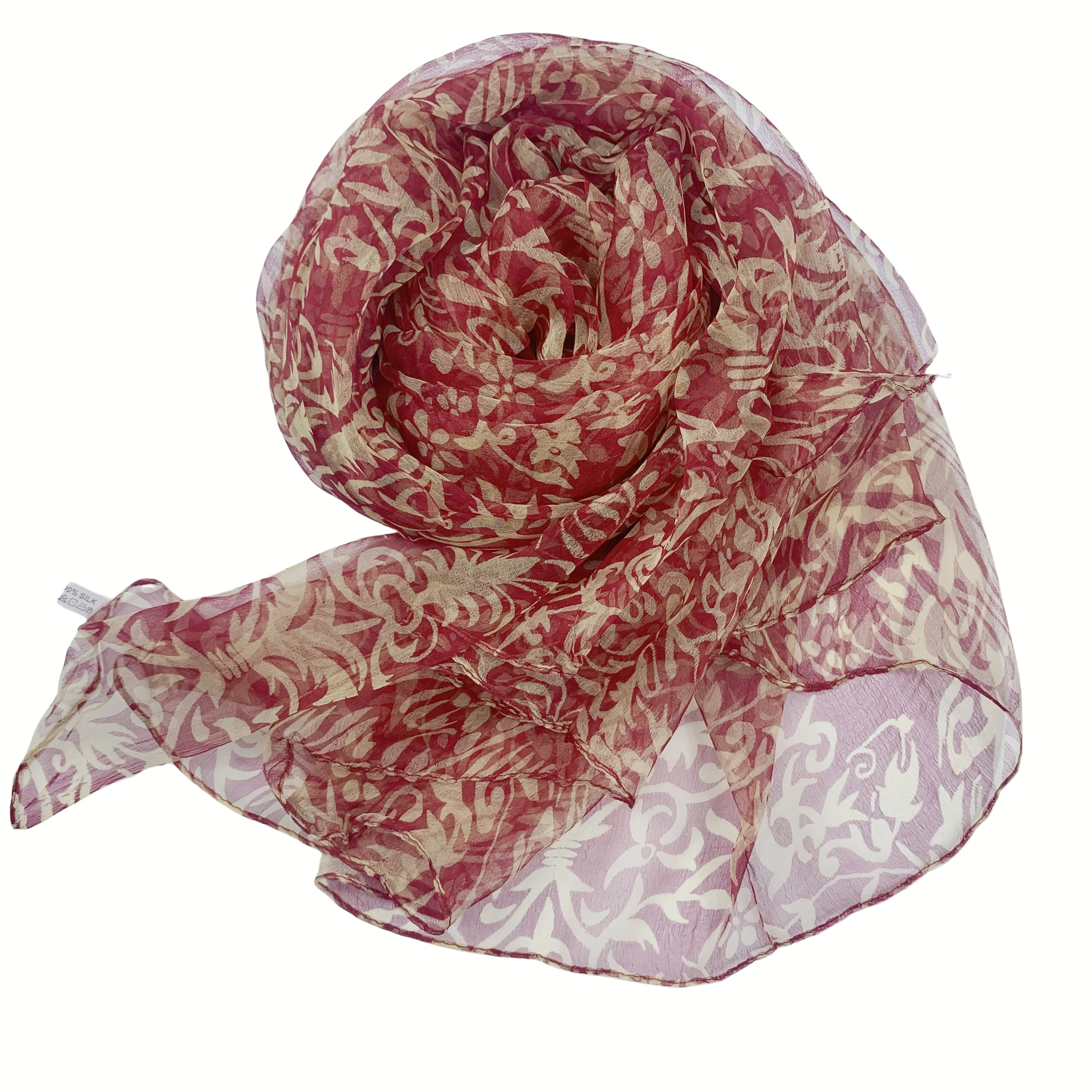 100%  pure silk scarf  scarves  brand new fashion scarves 110Cm*180Cm Neckerchief  hijabs  long silk scarves red style