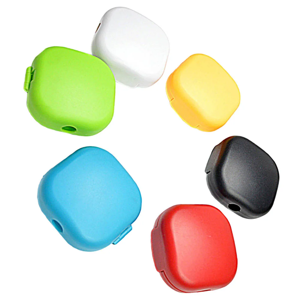 

6 pcs Cartoon Earphone Organizer Portable Cable Case Tangle Free Buckles Type Headset Storage Wire Winder Cord Protector
