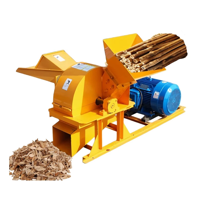 

Diesel Mobile Wood Grinding Machine 1000 kg/H Wood Hammer Grinder Sawdust Maker