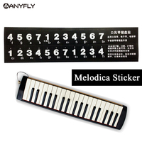 Professional Melodica Learing Note Scale Tonic sol-fa syllables Label Sticker