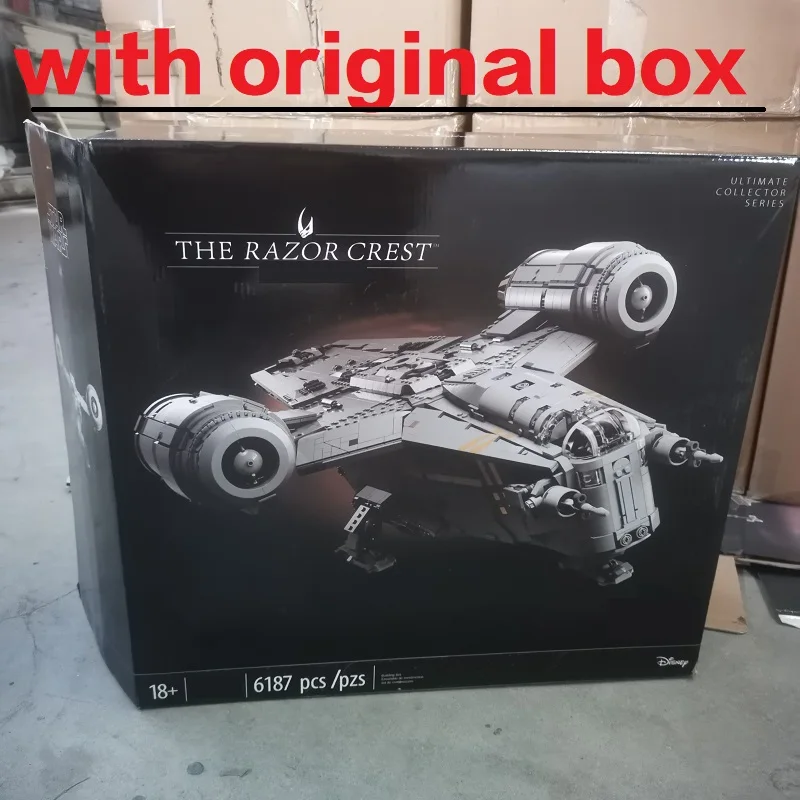 

With Original Box 6187pcs IN STOCK Blocks Model Fit 75331 Spacecraft Bricks Toys for Boys Christmas And Birthday Gifts