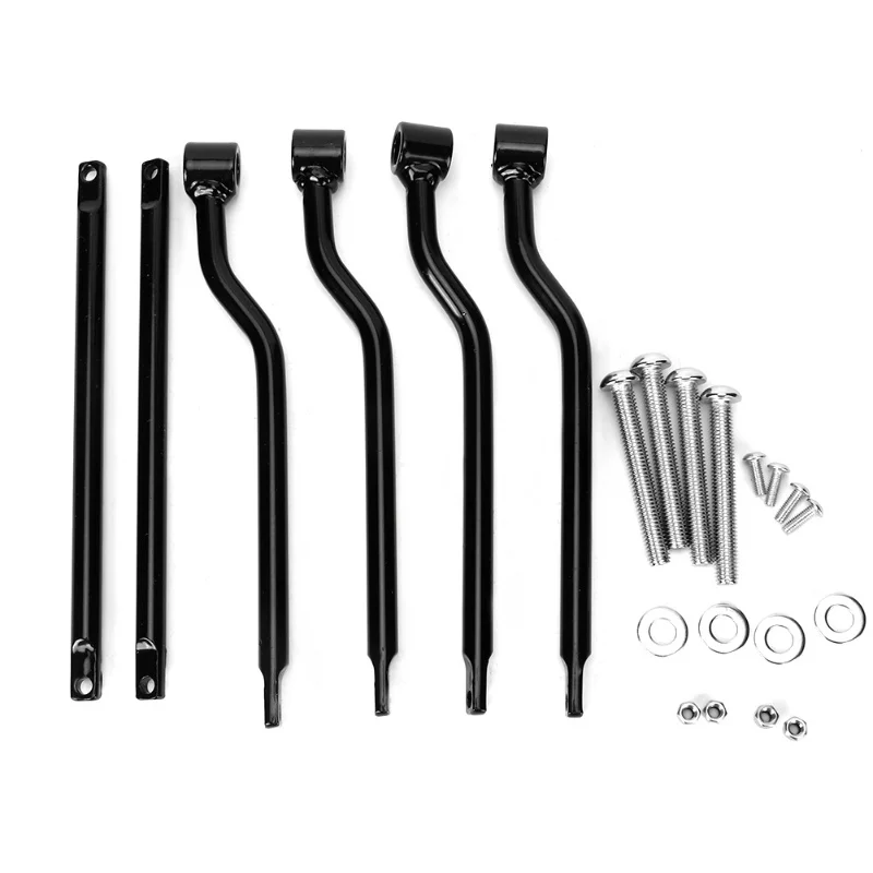 

Universal Motorcycle Side Saddle Bag Mount Bracket Support Bars Accessory