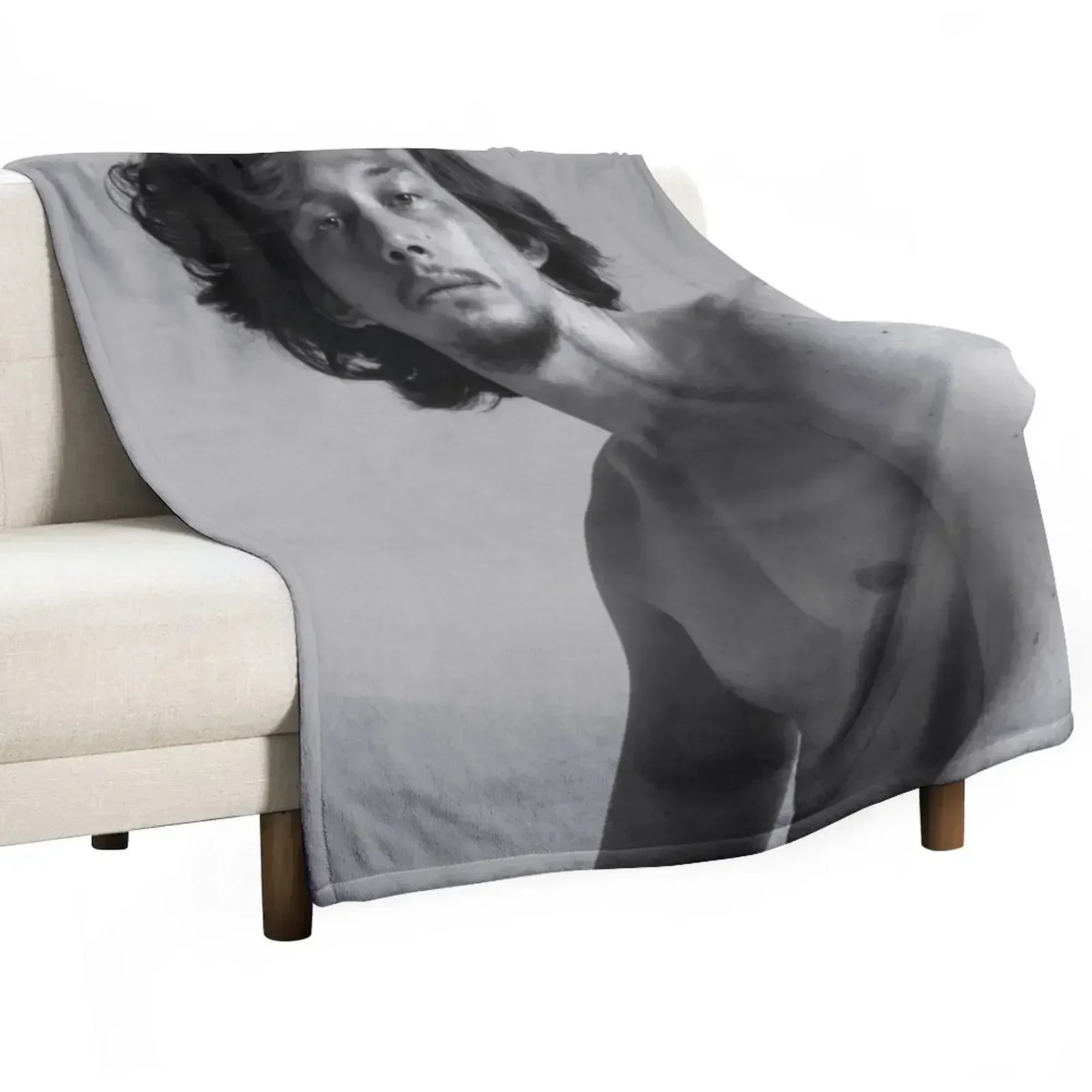 Adam Driver Throw Blanket Soft Big Furrys heavy to sleep Bed linens Blankets