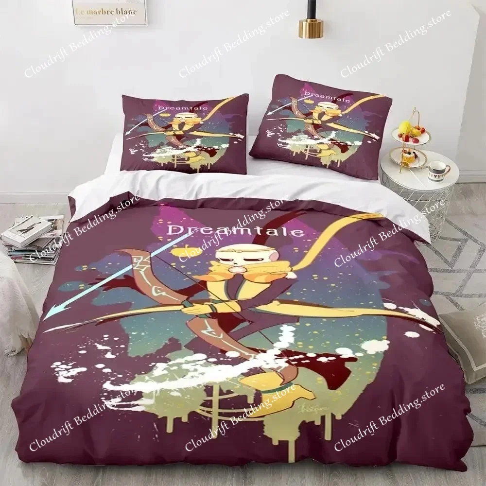 Game Undertale Frisk Sans Bedding Set Boys Girls Twin Queen Size Duvet Cover Pillowcase Bed Boys Adult Home Textileextile