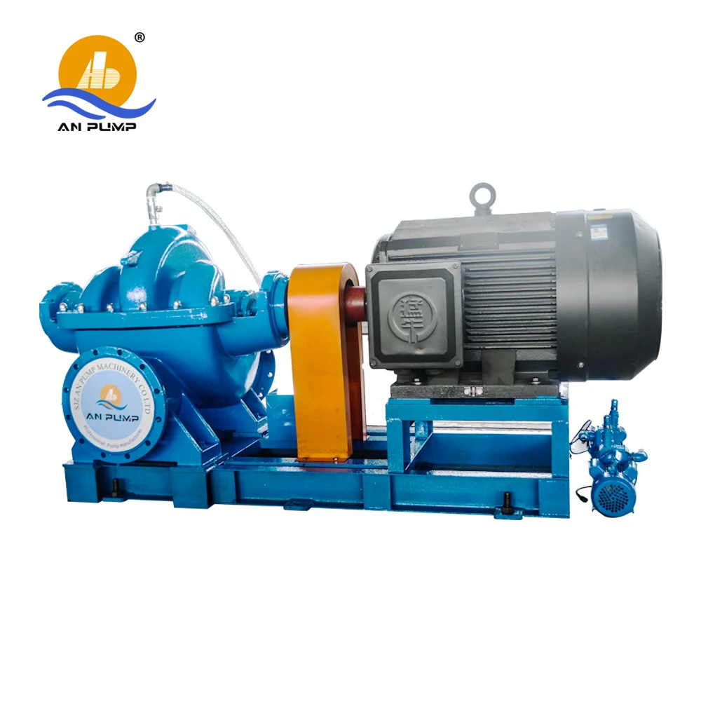 QS High Volume Water Pump Large 100HP Centrifugal Pumping Unit