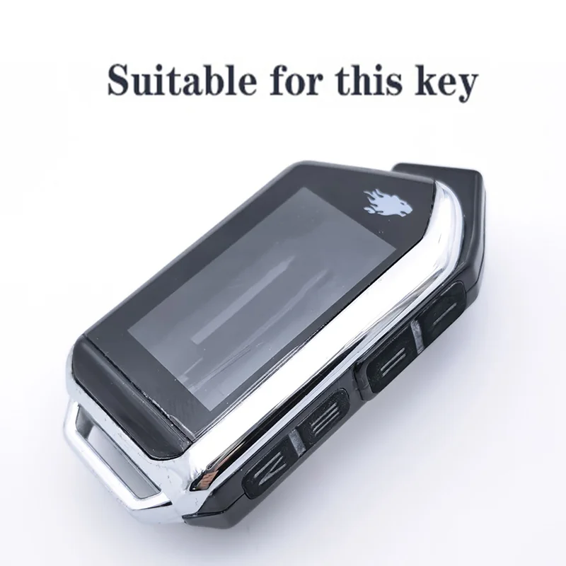 TPU Car Key Case LCD Remote Control Protector Cover Skin Shell for Scher-Khan Mobicar A B 1 2 3 M10 M20 Two Way Car Alarm System