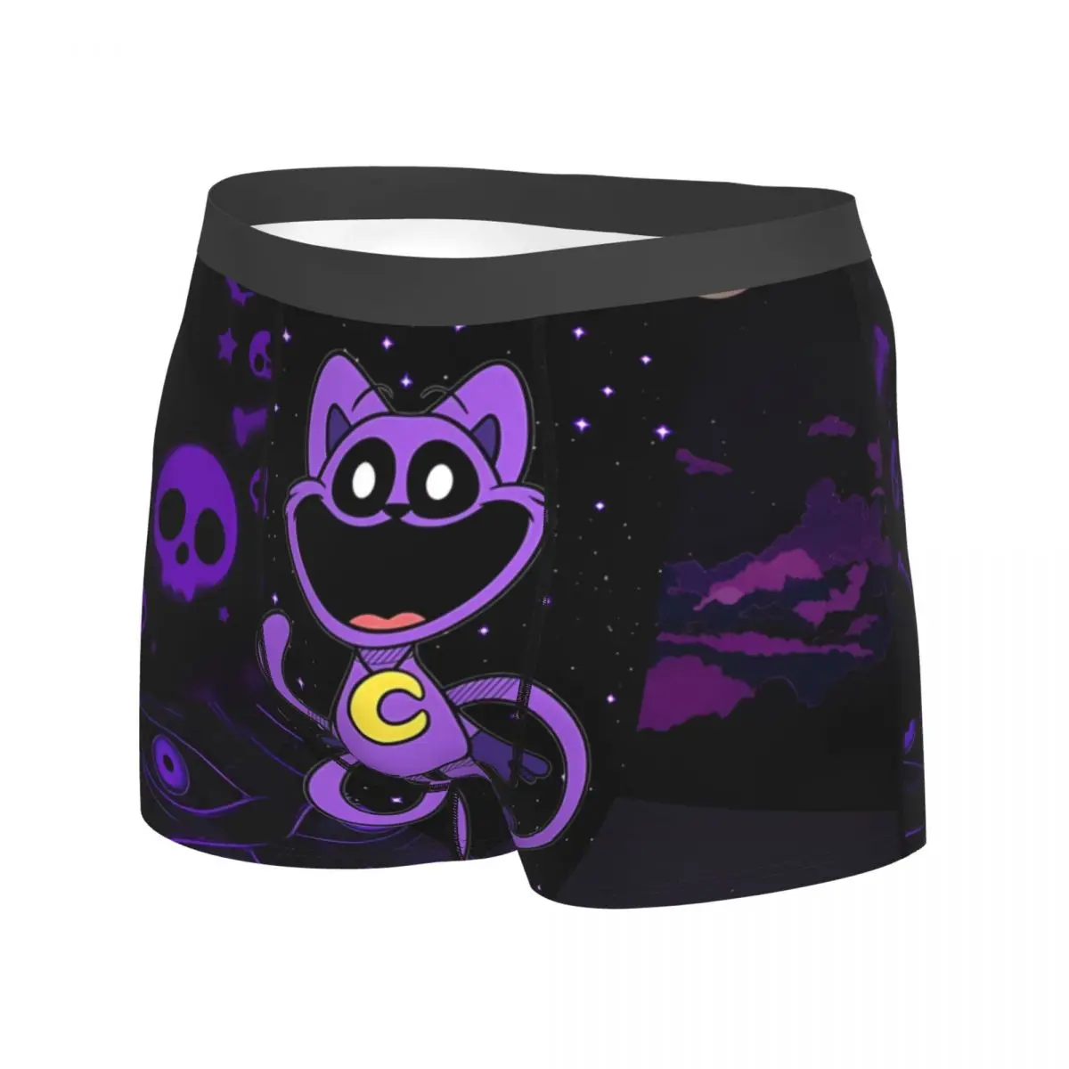 Smiling CatNap Dogday Underwear Male Panties Design Comfortable Boxershorts Hot Sale Boxer Brief Plus Size