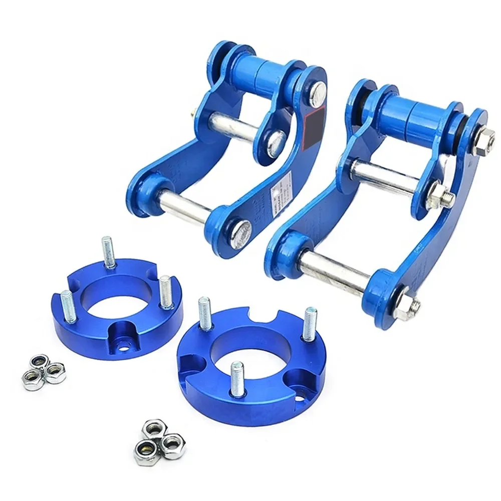 Car Rear Comfort G-Shackle Lift Kit & 25mm Front Strut Absorber Spacers Suspension Accessories For Toyota Hilux VIGO 2005-2014