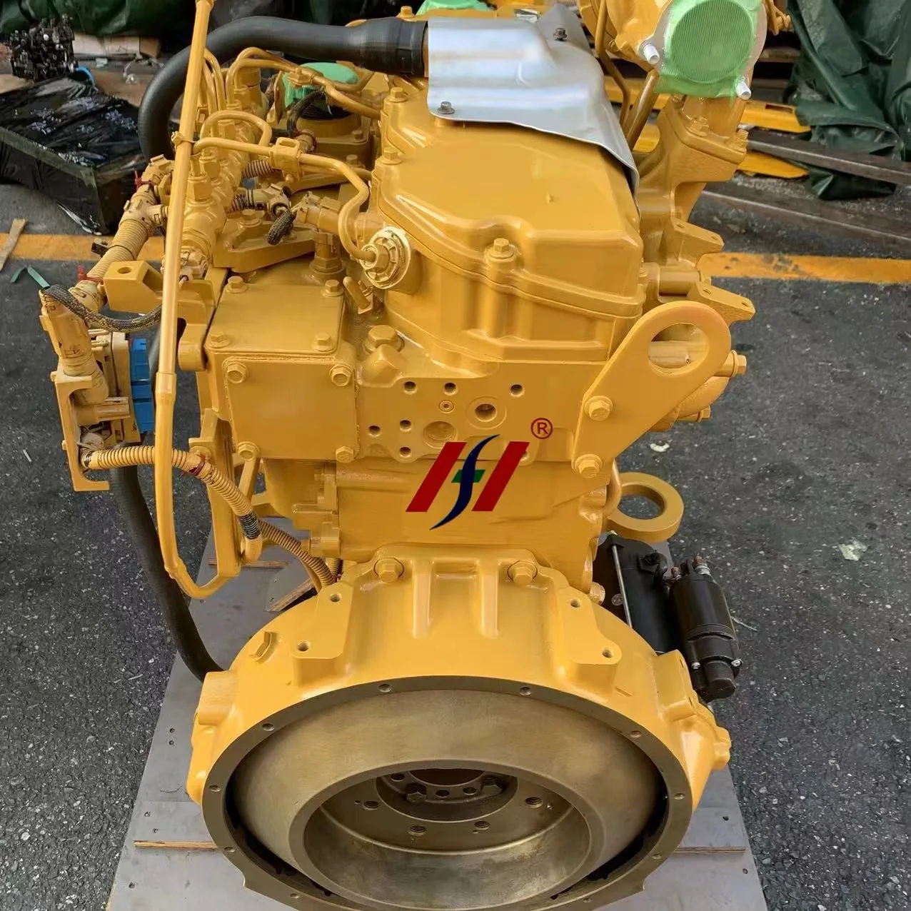 C4.4 Engine Motor Excavator CAT C4.4 Diesel Engine Electronic For Caterpillar