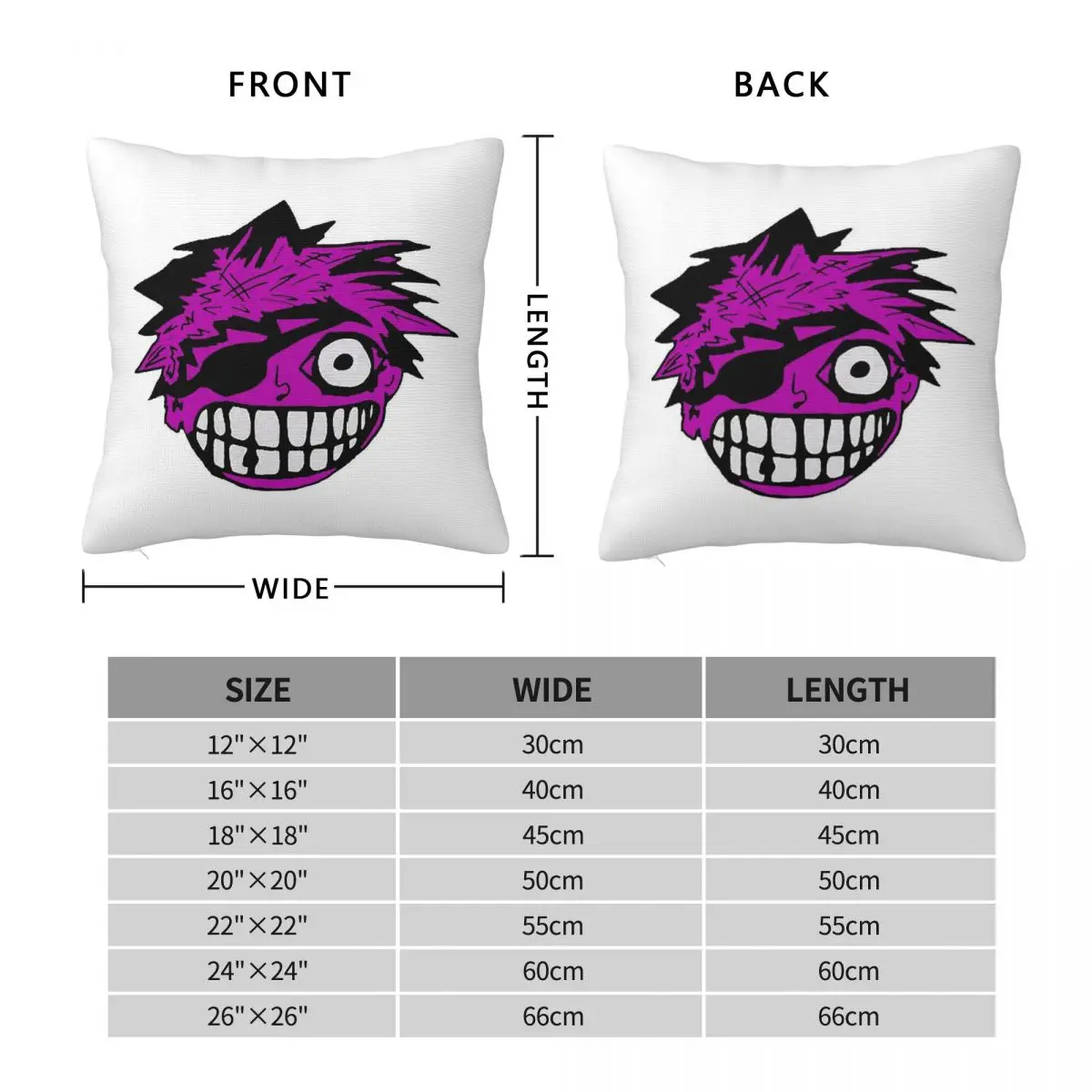 Green Day Billie Joe Armstrong Pillowcase Polyester Linen Velvet Printed Zip Decor Pillow Case Bed Cushion Cover