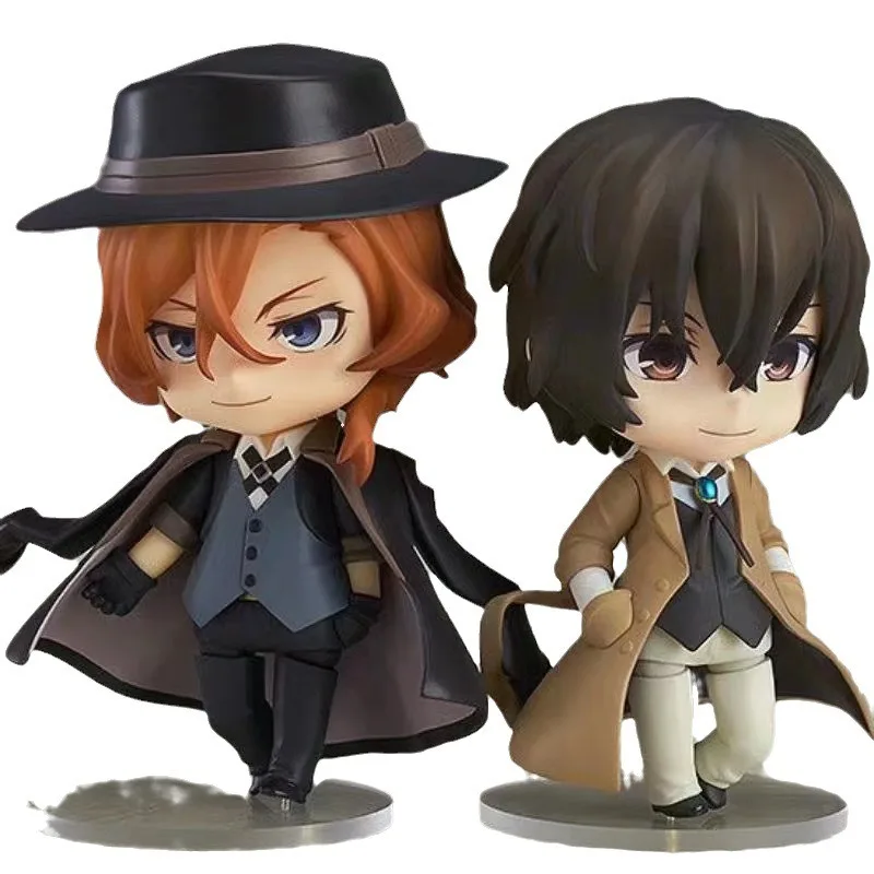 Bungou Stray Dogs Q version Nendoroid Osamu Dazai Nakahara Chuuya Akutagawa Ryunosuke Nakajima Atsushi hand model