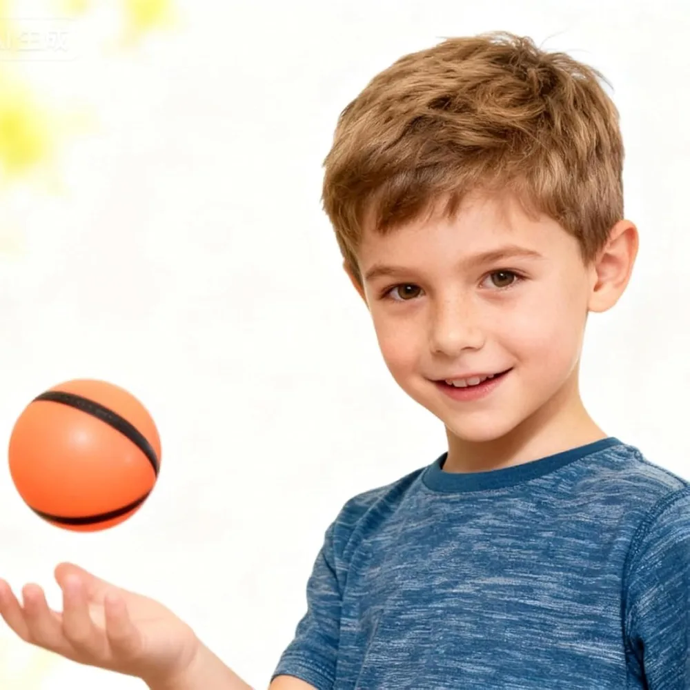 

Orange Hanging Indoor Basketball Hoop Stress Relief Game No Assembly Required Ceiling Basketball Hoop Indoor with Net and Ball