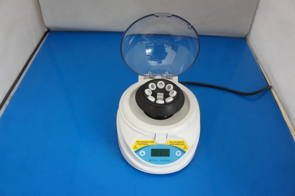 New Mini Laboratory Centrifuge Mini-10K 10000rpm 7500g High Speed Benchtop Centrifuge for Biological Sample Separation