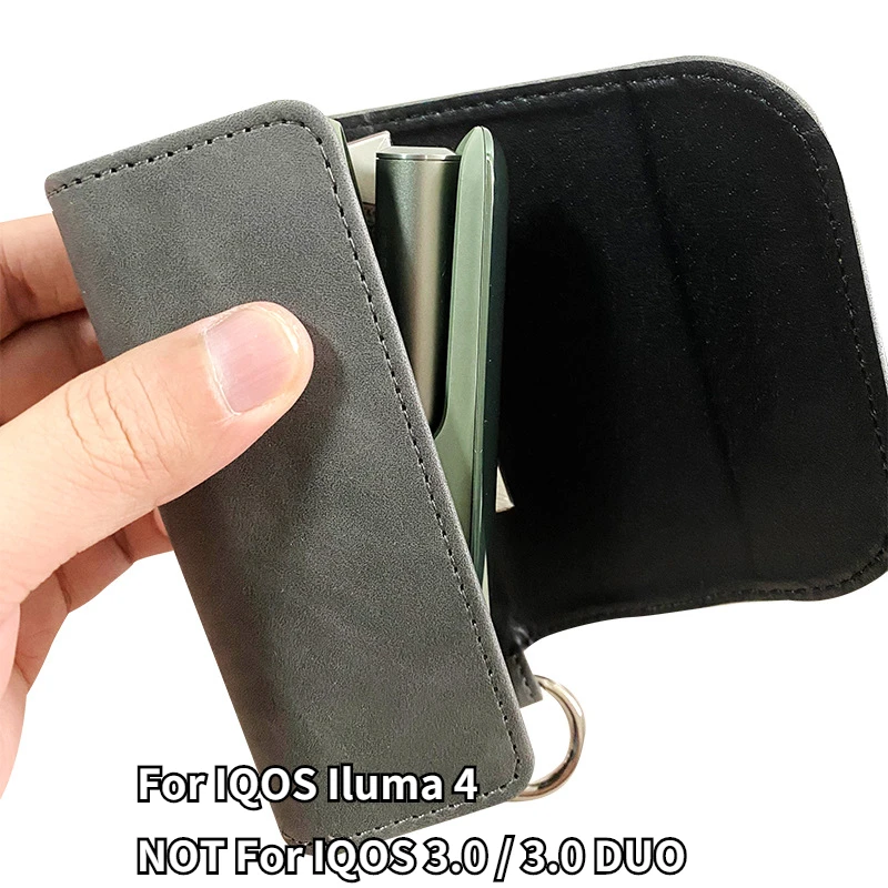 New Flip Leather Case For IQOS Iluma Storage Bag Protective Cases Cover Shell Holder Pouch Protection Accessories