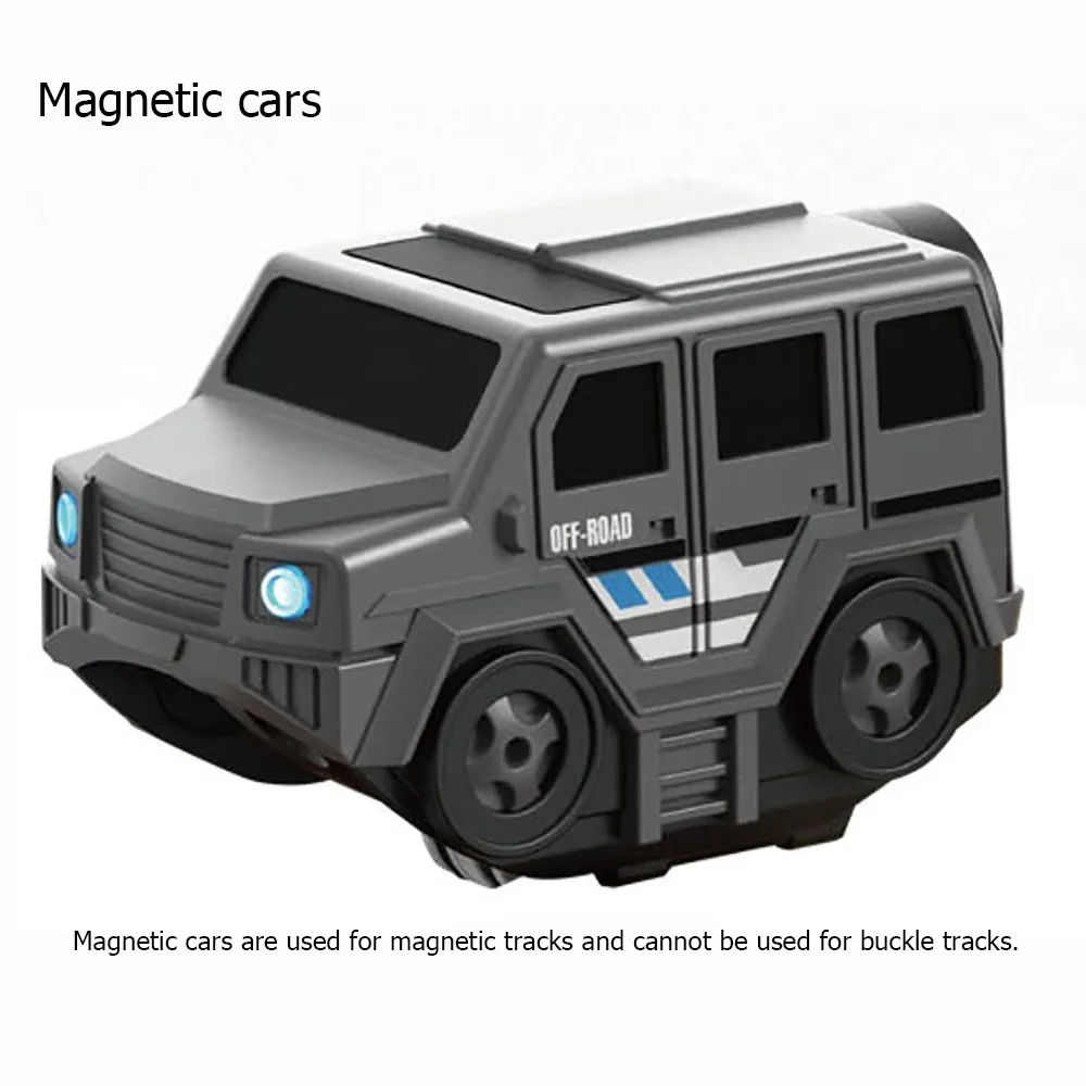 Plastic Magnetic Tracks Train Smooth Steady Driving Intelligent Toy Railway Track Toys Anti-gravity Magnetic Train Diecast Toy