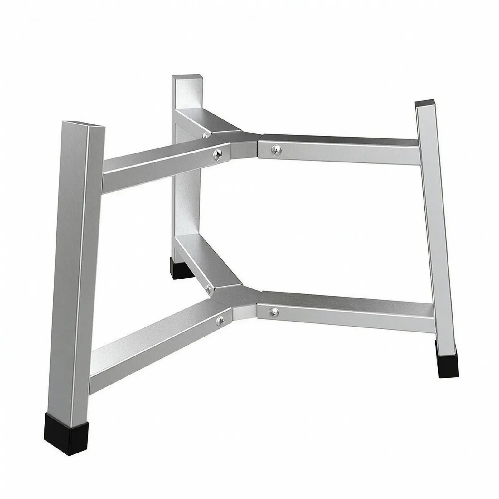 Folding Fire Pit Outdoor Camping Stove Stainless Steel Fireplace Stand Portable Bonfire Grill Burner for Backyard Tailgate