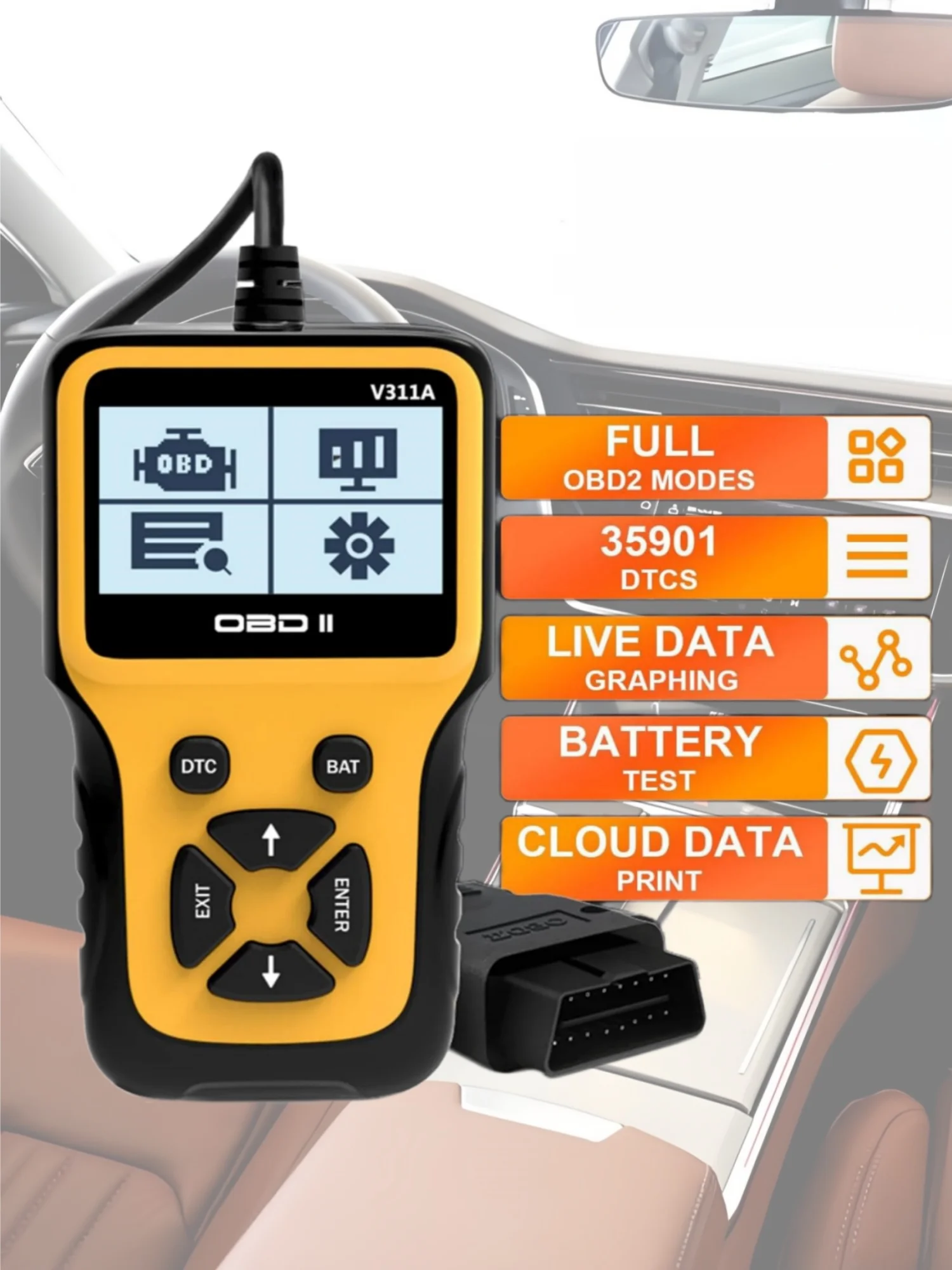 OBD2 Scanner Diagno…