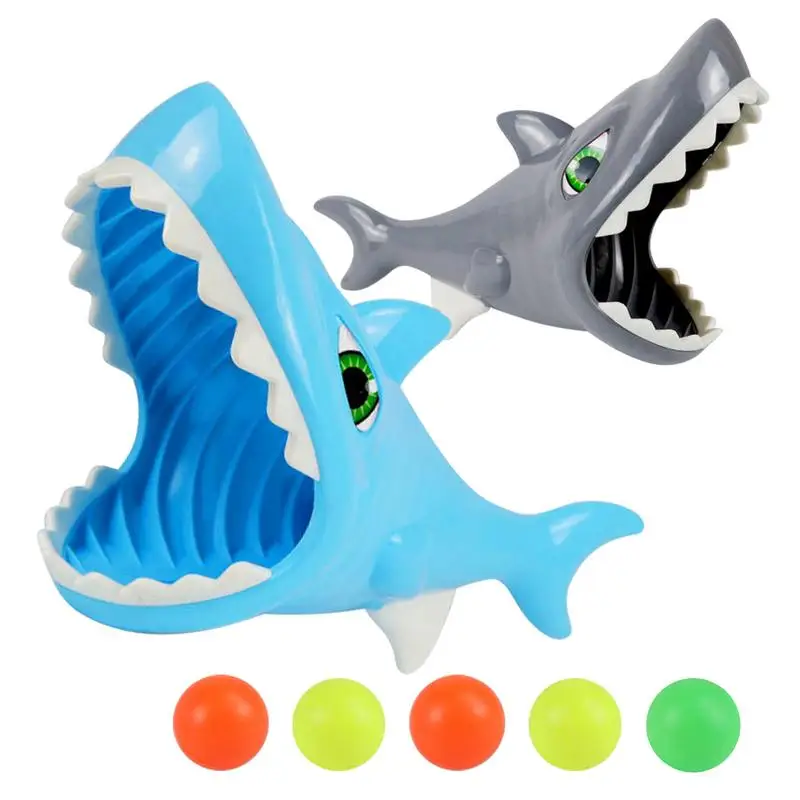 Pelota de lanzamiento para niños, juguete de playa, juego de pelota de lanzamiento, juegos de interior, actividades para niños, juego de pelota Pop-Pass-Catch 2 Shark Catch