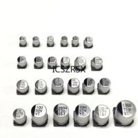 Aluminum Electrolytic Capacitors SMD Assortment Kit 400Pcs 24Value SMD 1uF~1000uF 6.3V-50V 24Value with box