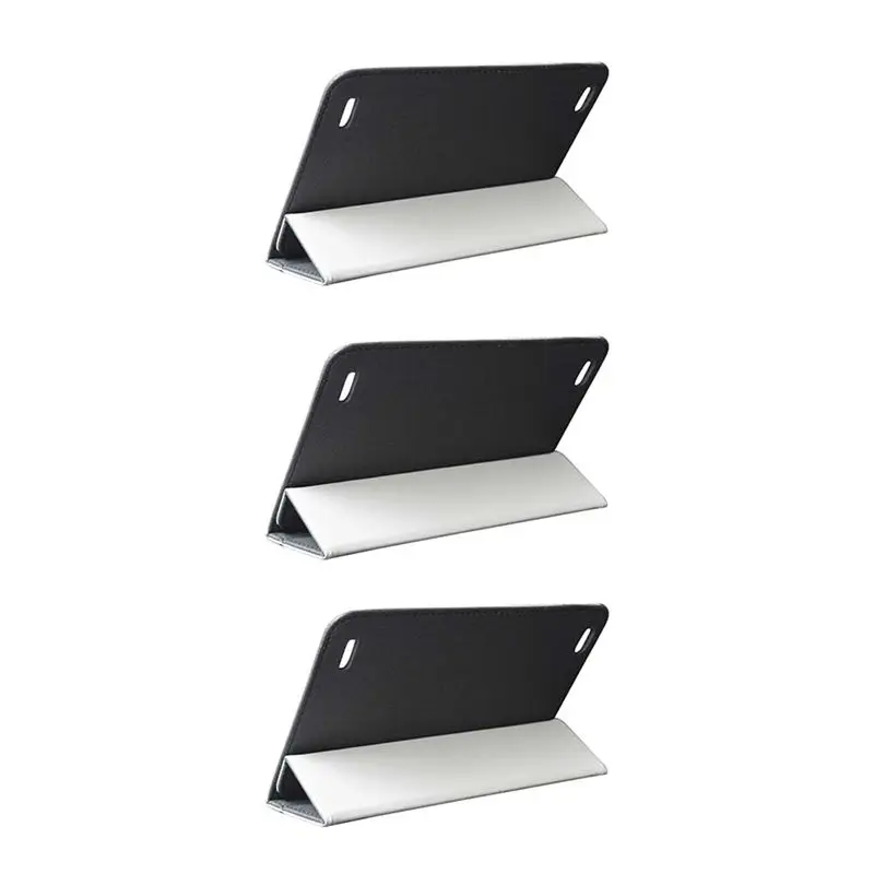 ABDE-3X For Teclast P80 P80X P80H Case 8 Inch Tablet Case Anti-Drop Protection Leather Case Tablet Stand(Black)