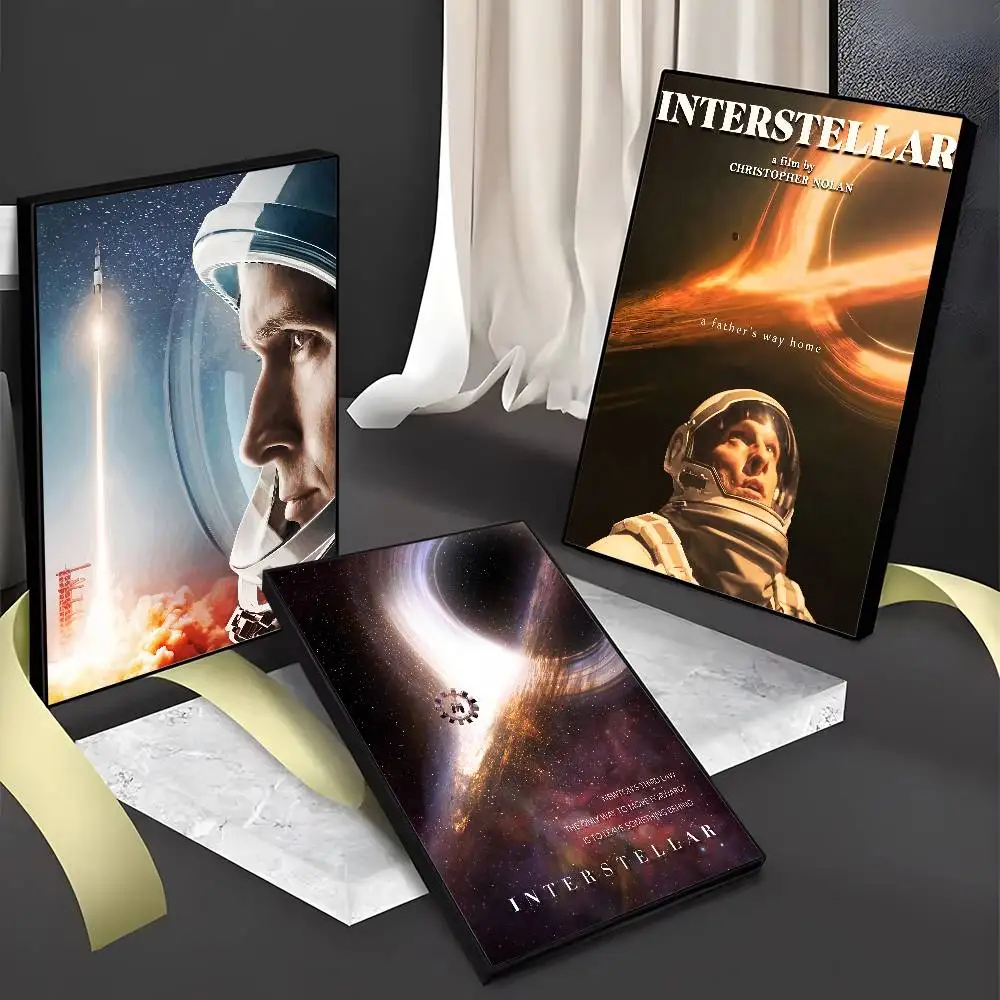 Poster di film I-Interstellar Poster di film vintage impermeabili Stampa artistica da parete di alta qualità per regalo di arredamento della camera