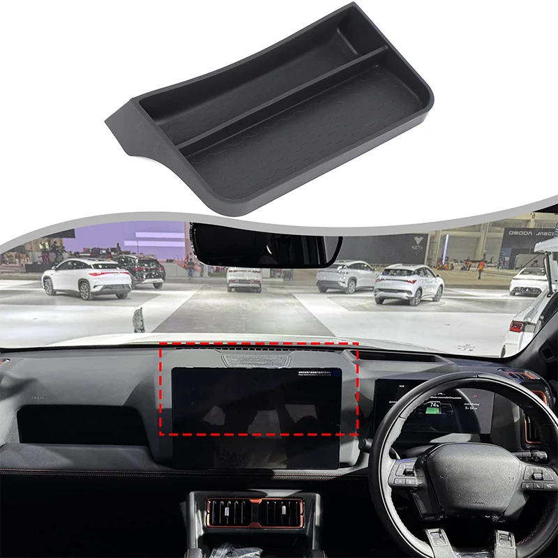 

ABS Plastic Car Storage Box Behind Central Control Navigation Screen Suitable for BYD SHARK 2024+