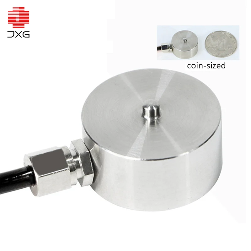 Miniature Button Load Cell Weight Force Sensor 0-5KG 10KG 20KG 30KG 50KG 100KG 200KG 300KG 500KG 1T 2T 3T 5T 10T High Precision