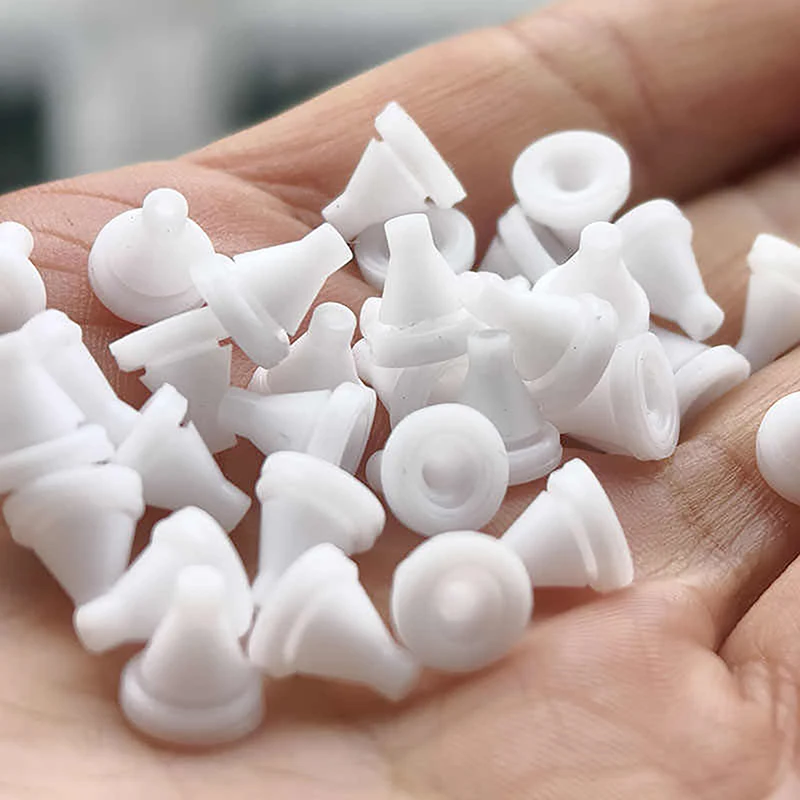 50Pcs For 4mm Opening Size Rubber Silicone Nozzle Nipple Replace Part Spray Water Outlet Top Spray Parts Shower Accessories