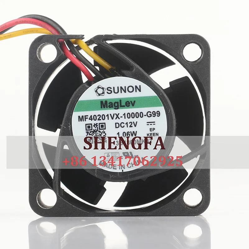 MF40201VX-10000-G99 New SUNON 4020 DC12V 1.06W 4CM quiet cooling fan 40*40*20MM