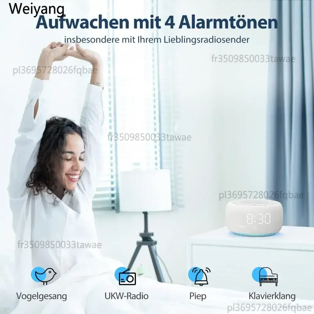 راديو FM منبه رقمي 7 ألوان ضوء الليل 4 نغمات إنذار 9 دقائق غفوة ساعة الطاولة عرض باهتة أباجورة النوم الموقت