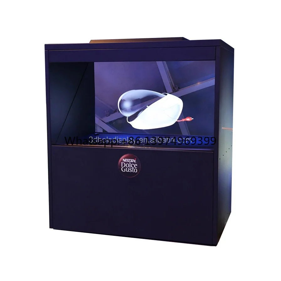 Full HD Holocube 3D Holographic Display Hologram Showcase for Jewelry Watch Cell Phone Advertising