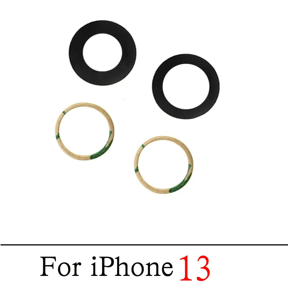 Rear Back Camera Glass Lens Replacement for iPhone 12 13 Mini 14 15 Plus Pro Max With Adhesive Tape view 4