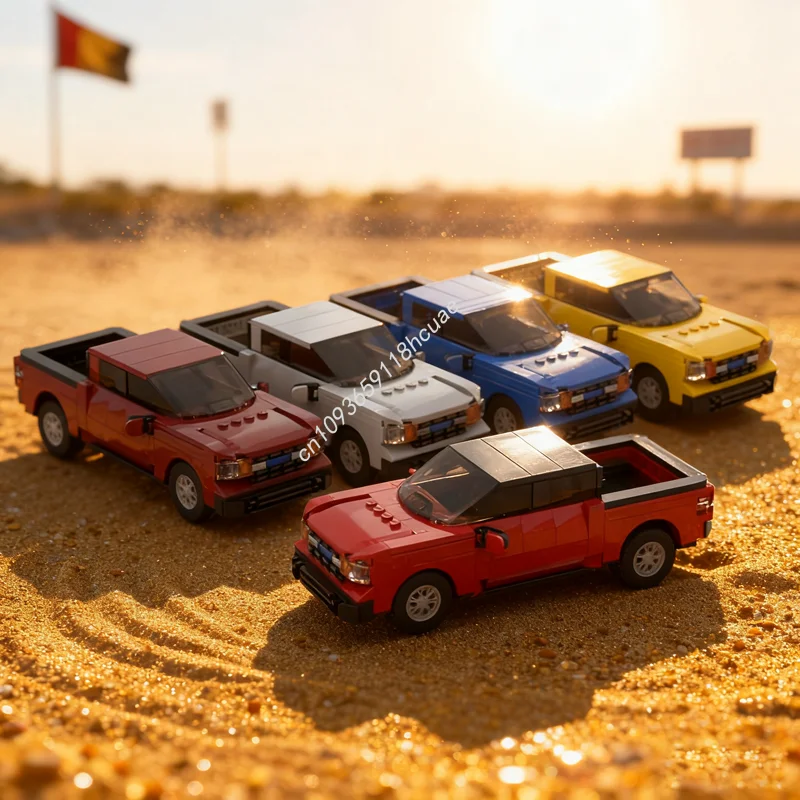 

1668 шт. MOC встроенный прочный набор Maverick, пять цветов, модель здания, рождественский подарок, блоки, игрушки «сделай сам», креативная идея, кирпич для детей, день рождения