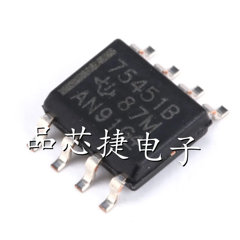 

10pcs/Lot SN75451BDR Marking 75451B SOIC-8 30V Dual Output Driver With AND Logic Inputs