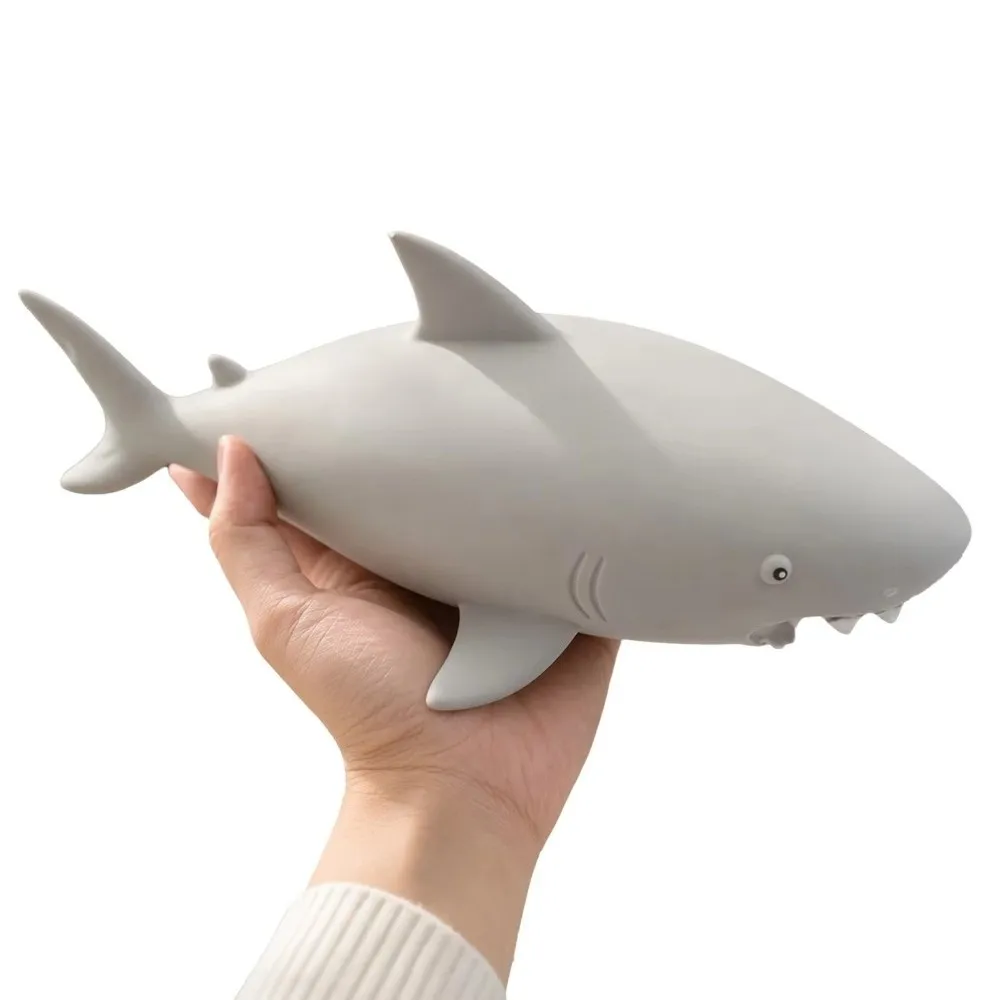 Slow Rising Giant Shark Squishy Slow Rebounds Jumbo Size Shark Sensory Cute Shark Soft Texture Shark Slow Rebound