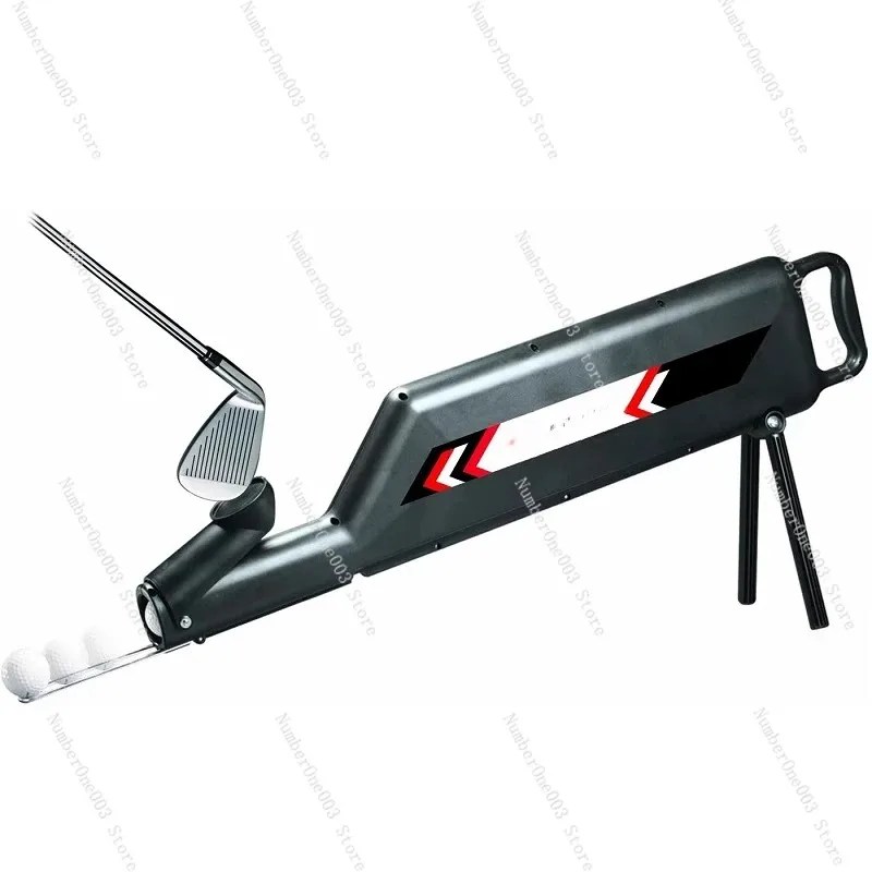 Golf Ball Touch Serve Machine with Pick-Up Device 2-in-1 Serve Device Ready to Fire at One Touch